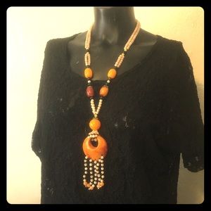 Ethnic Beads Necklace